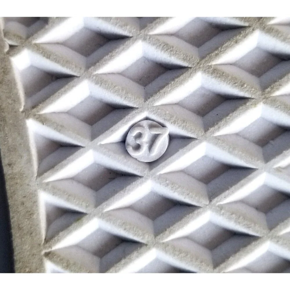 NATALY MENDEZ Brown Leopard Sneakers Sz 37 7 Lace Up Leather Calf Hair - Picture 12 of 15